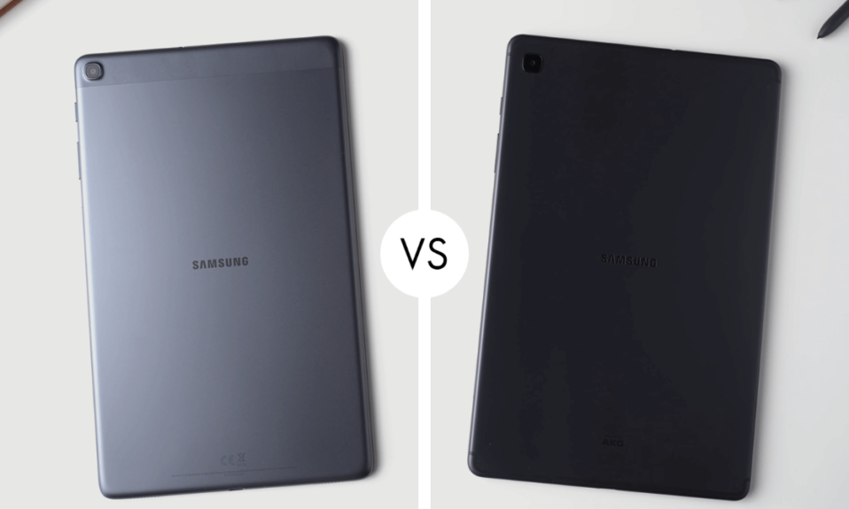Samsung Galaxy Tab A 10.1 vs Galaxy Tab S6 Lite Comparision