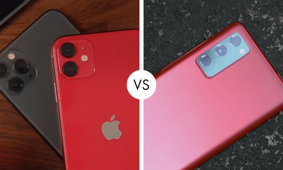 Apple iPhone 11 vs Samsung Galaxy S20 FE Featured
