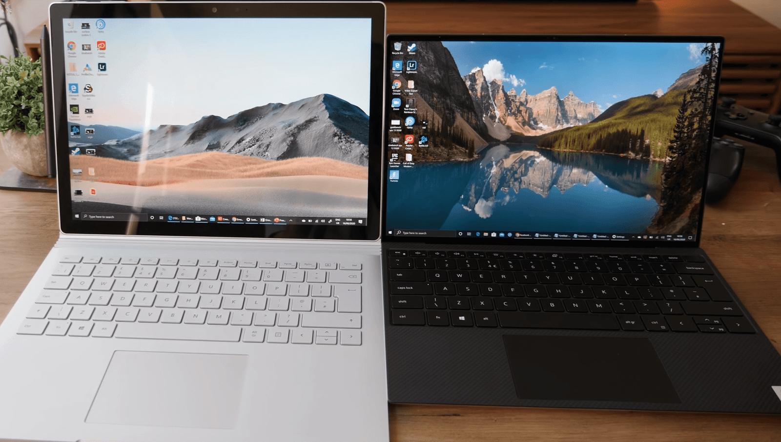 Microsoft Surface Book 3 vs Dell XPS 13 Keyboard