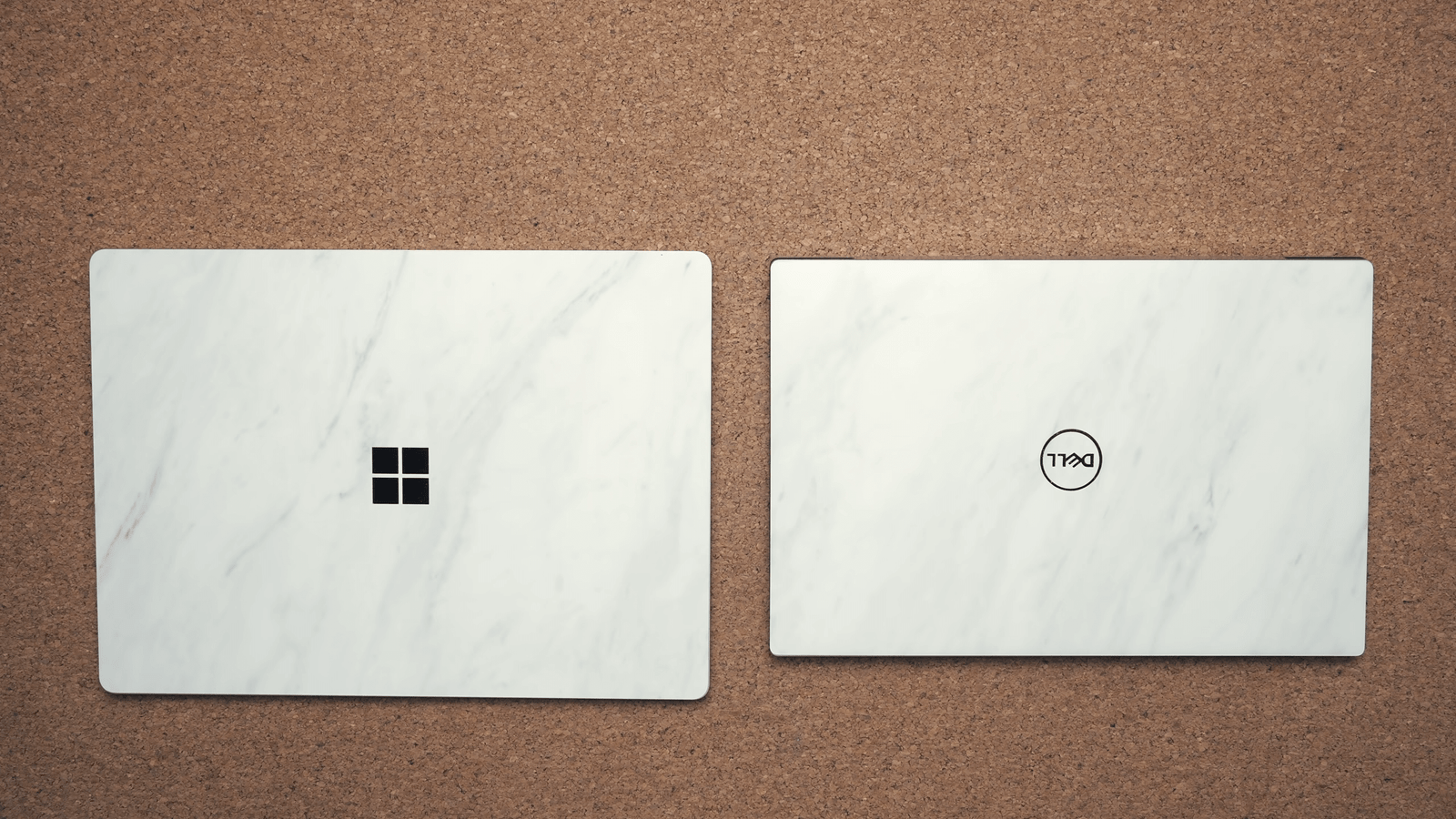 Microsoft Surface Book 3 vs Dell XPS 13 Rear