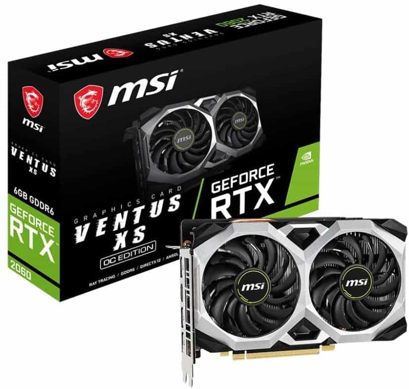 MSI GeForce RTX 2060 VENTUS XS