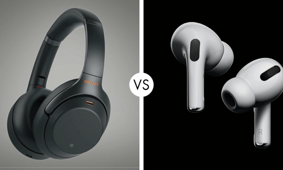 Sony WH 1000XM4 vs AirPods Pro