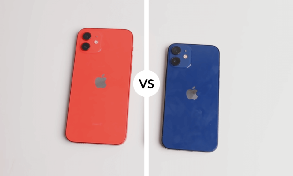 iPhone 12 vs iPhone 12 mini Comparision