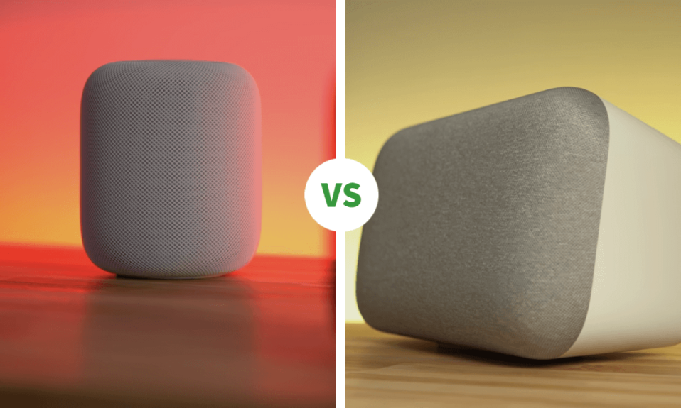 Smart Speakers Apple HomePod vs Google Home Max