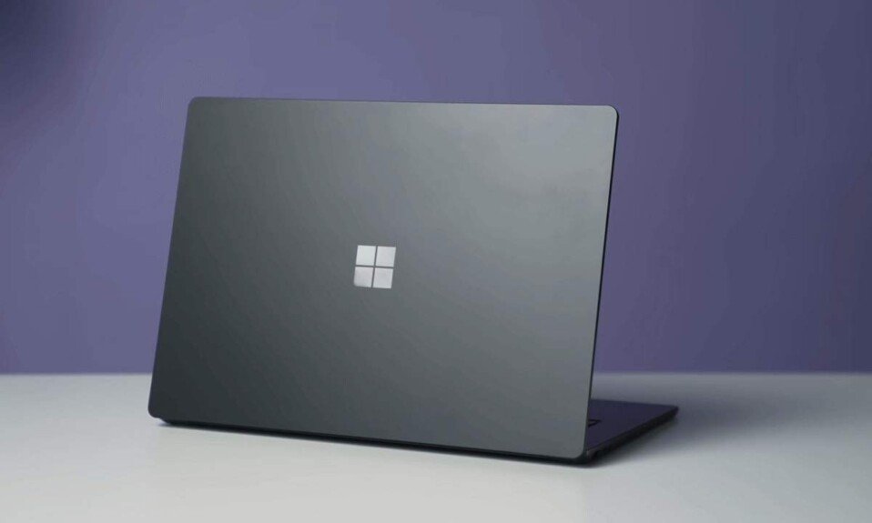 Microsoft Surface Laptop 4 Rear