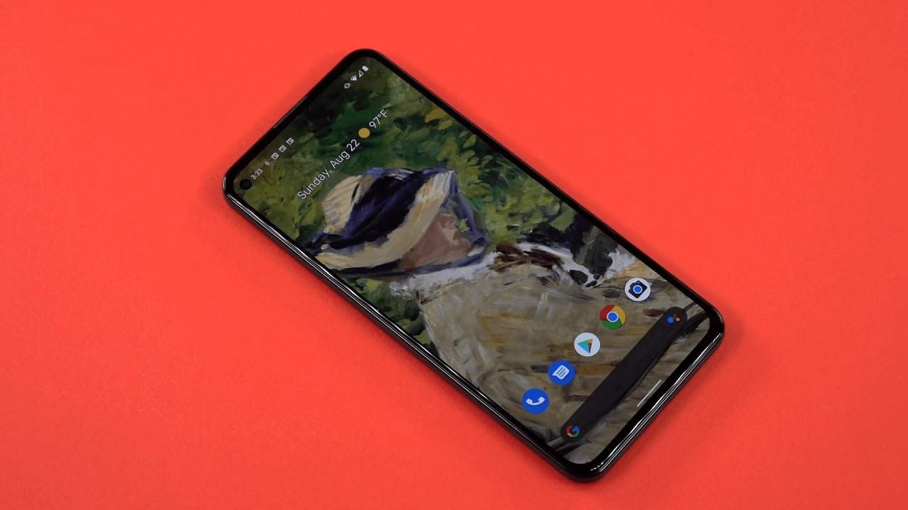 Google Pixel 5a Display
