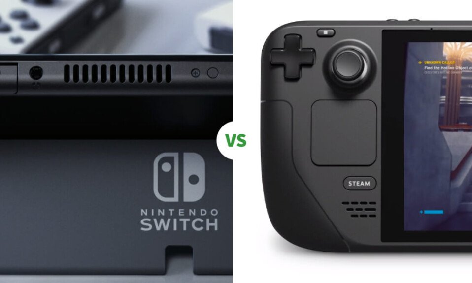 Nintendo Switch OLED vs Valve Steam Deck