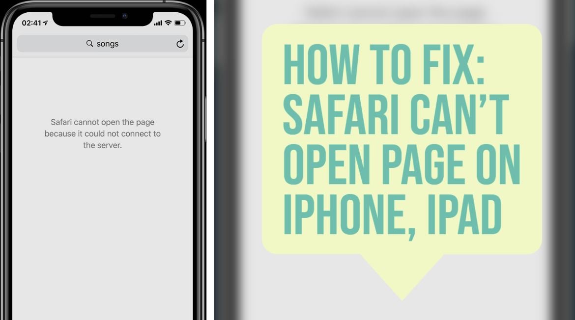 ipad 2 won't open safari