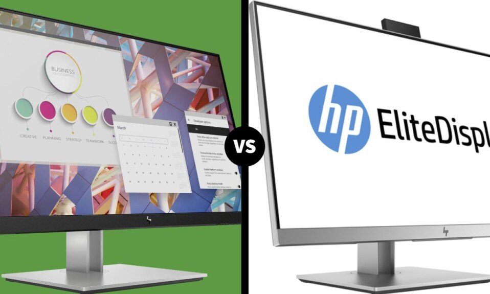HP E24 G4 FHD Monitor vs HP EliteDisplay E243d