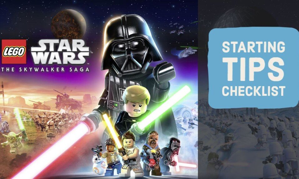 LEGO Star Wars The Skywalker Saga Starting Tips Checklist