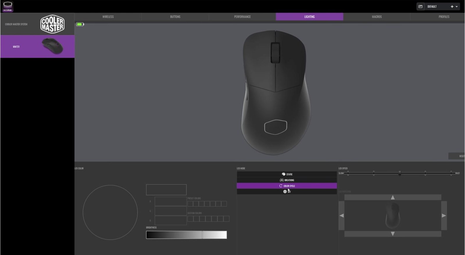 Cooler Master MM731 Wireless Gaming Mouse Review 2