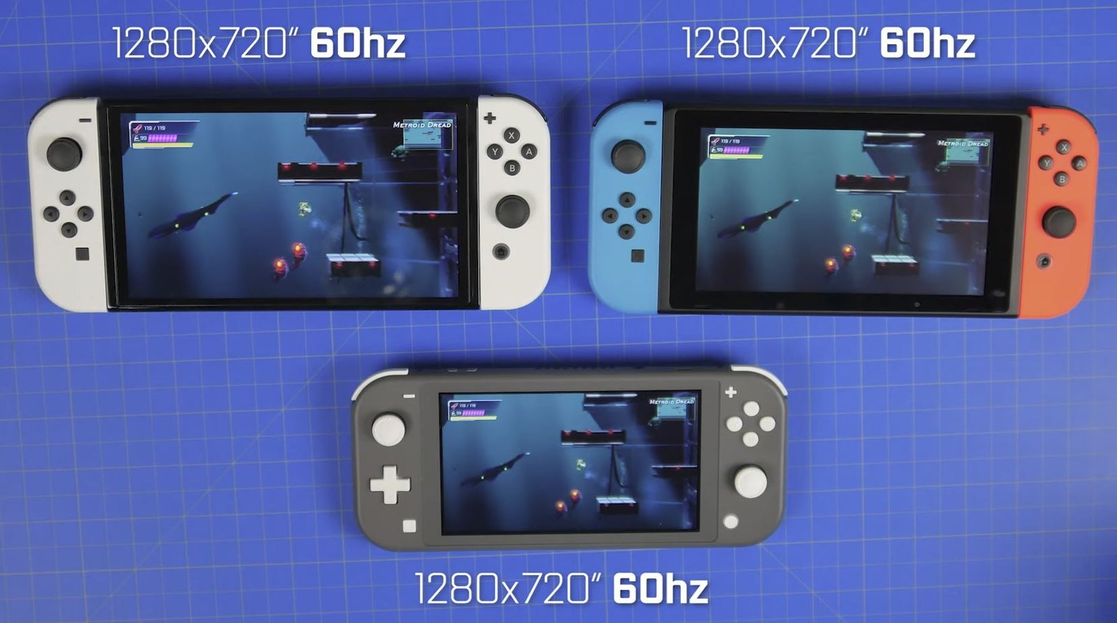 Nintendo Switch Lite vs Switch vs Switch OLED 5