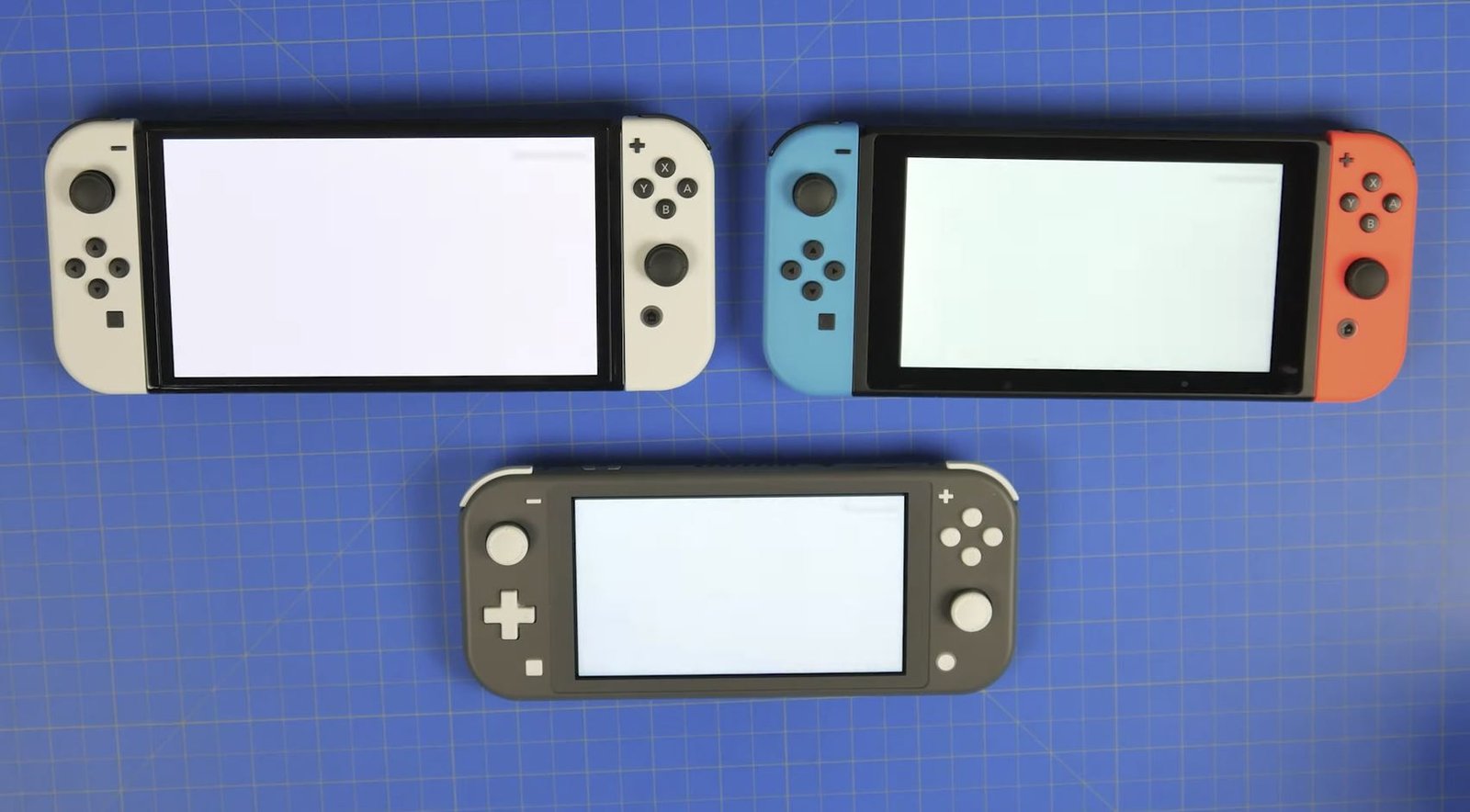 Nintendo Switch Lite vs Switch vs Switch OLED 7