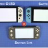Nintendo Switch Lite vs Switch vs Switch OLED 9