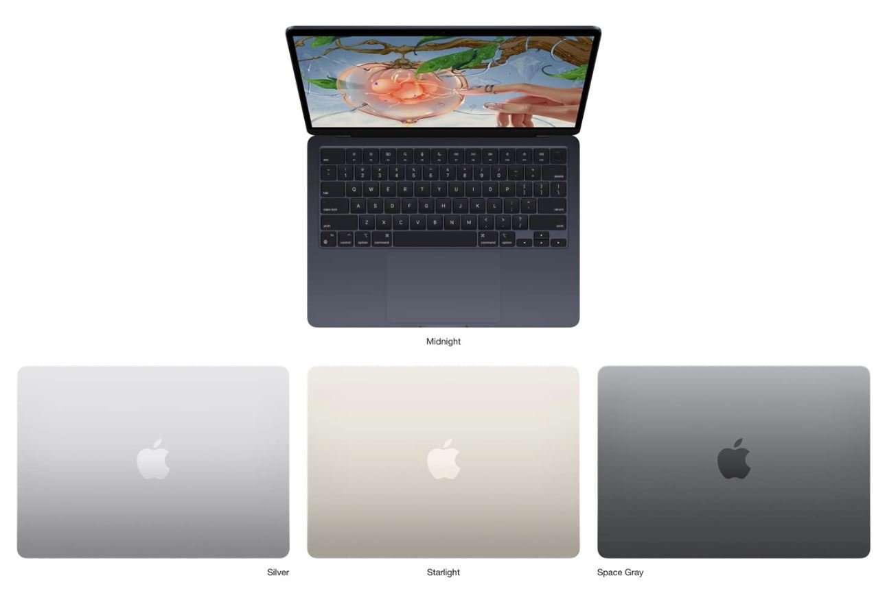 Both laptops come in silver and space gray