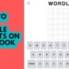 How To Post Wordle Results On Facebook
