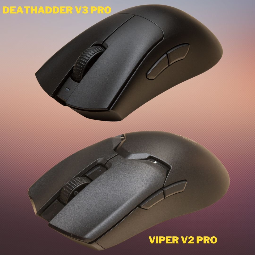 Razer DeathAdder V3 Pro vs Razer Viper V2 Pro