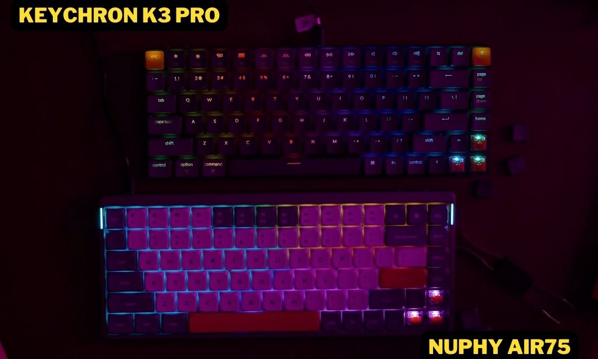 Keychron K3 Pro vs NuPhy Air75 RGB
