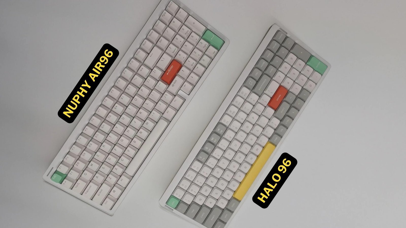 Air96 and Halo96 share Keyboard common features
