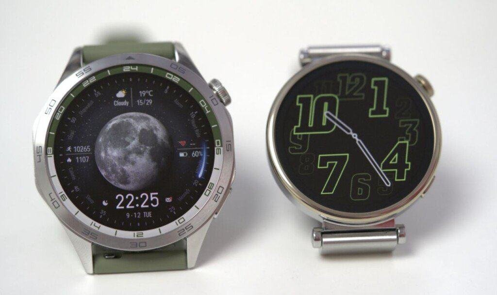 Huawei Watch GT 4 41mm and 46mm display