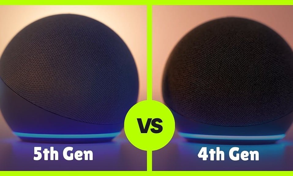 Amazon Echo Dot (5th Gen) vs Amazon Echo (4th Gen)